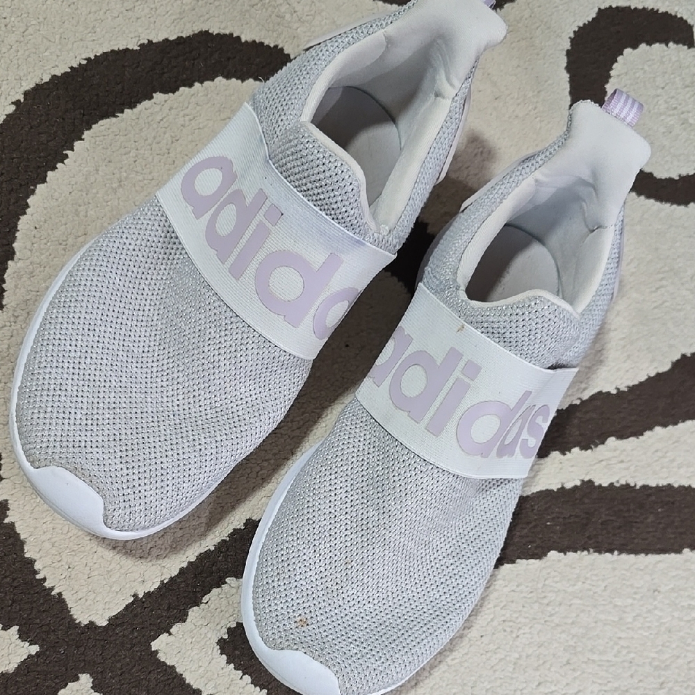 Adidas Gray Slip-On Sneakers